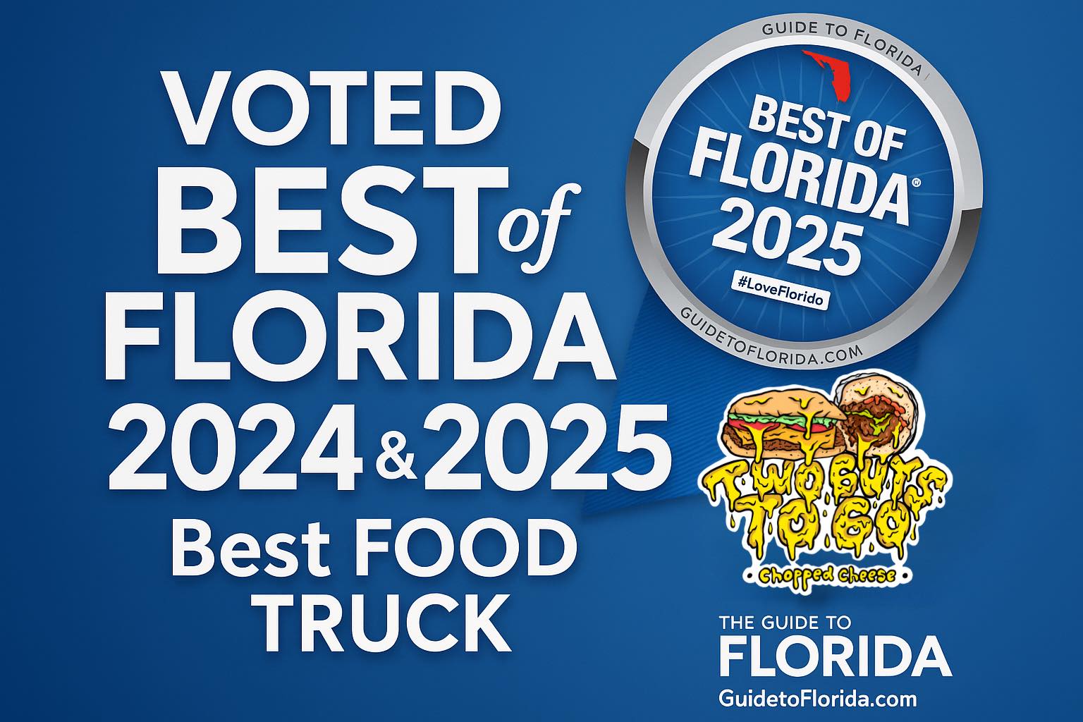 Two Guys To Go - Voted Best of Florida 2024 & 2025 Best Food Truck